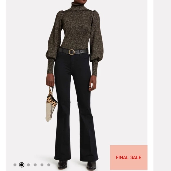 MOTHER The Doozy Flared Jeans in Not Guilty size 33 NWT SOLD OUT - Picture 1 of 8